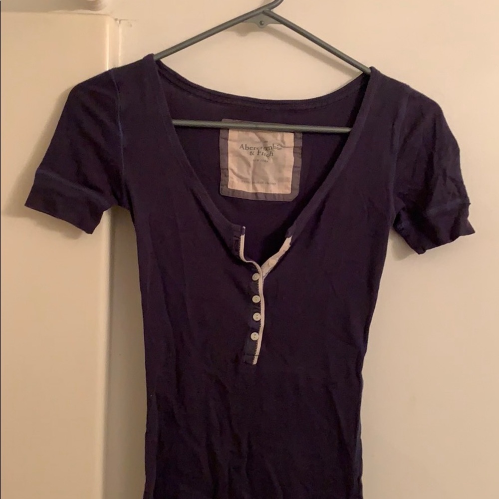 Abercrombie & Fitch Navy Shirt